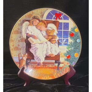 Antique Avon Collector's Porcelain Plate "Heavenly Dreams"